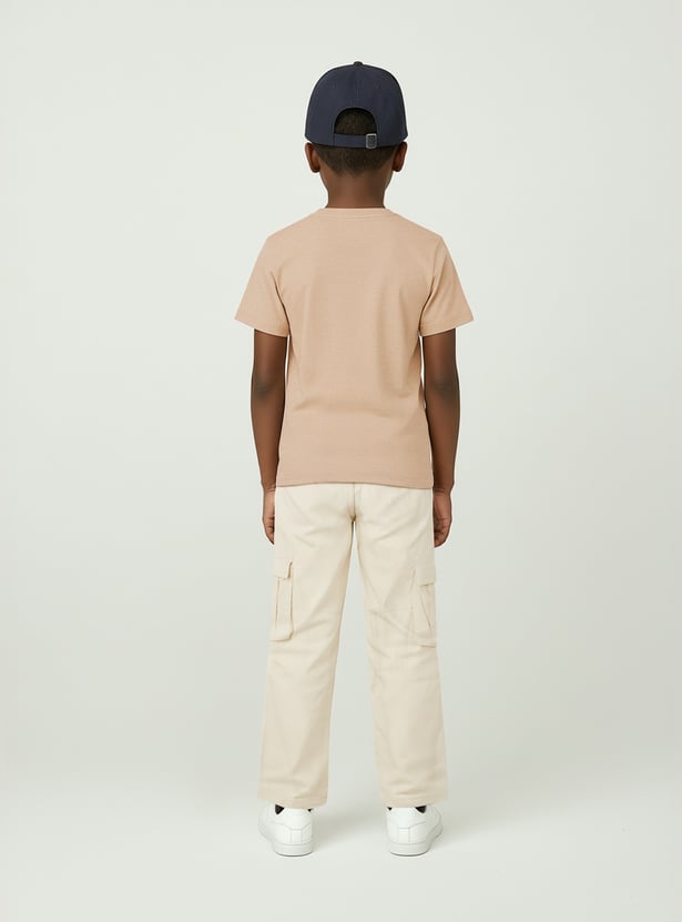 Boys Printed Oversized T-shirt