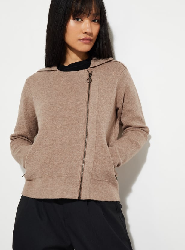 ALAYA F x URB_N Women Knit Jacket