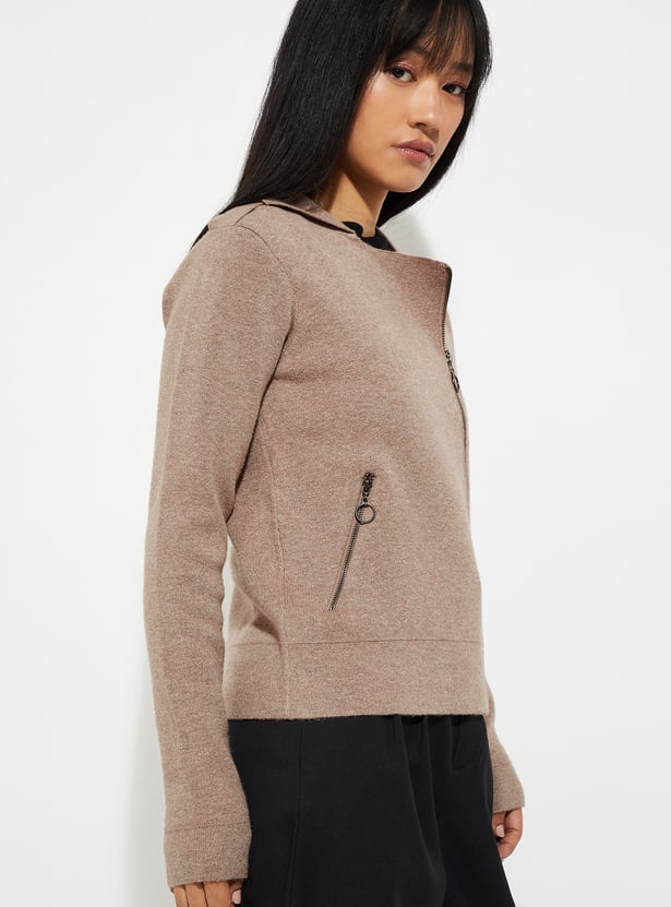 ALAYA F x URB_N Women Knit Jacket