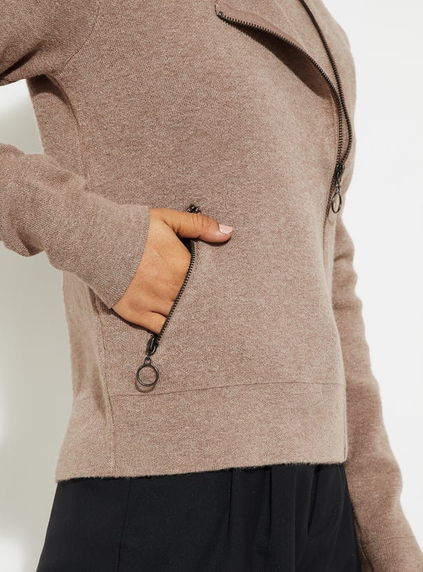 ALAYA F x URB_N Women Knit Jacket