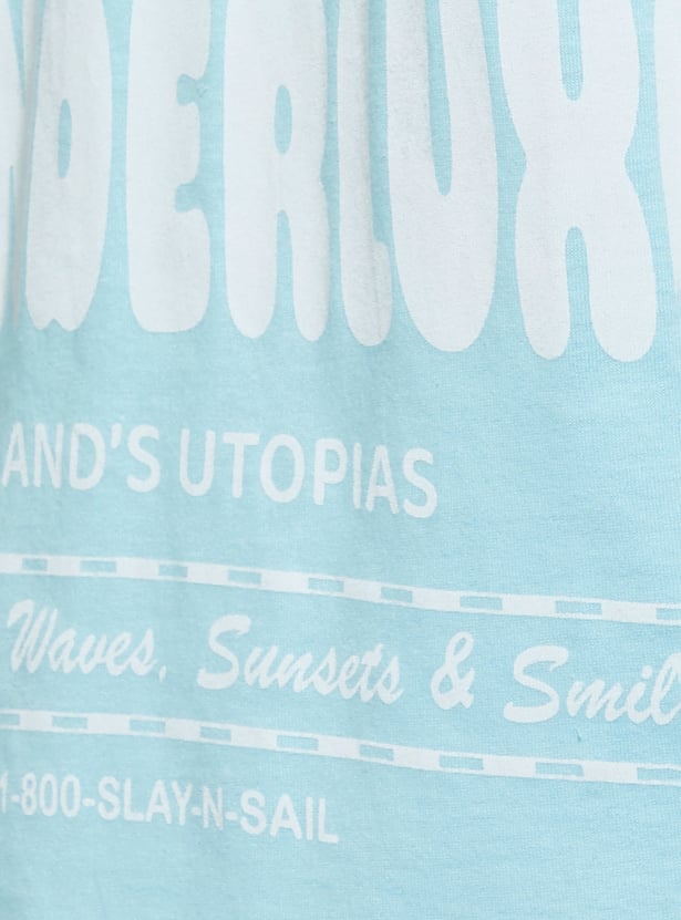 URB_N Women Printed Relaxed Fit T-shirt