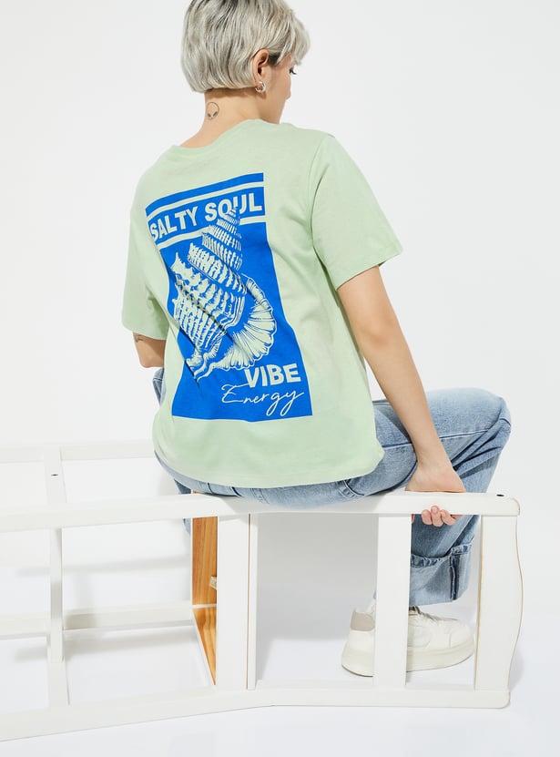 ALAYA F x URB_N Women Printed T-shirt