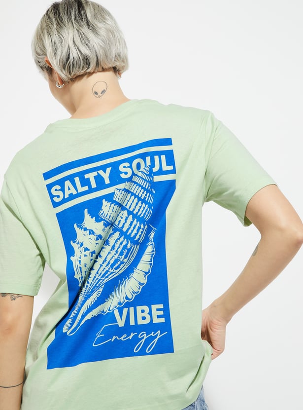 ALAYA F x URB_N Women Printed T-shirt