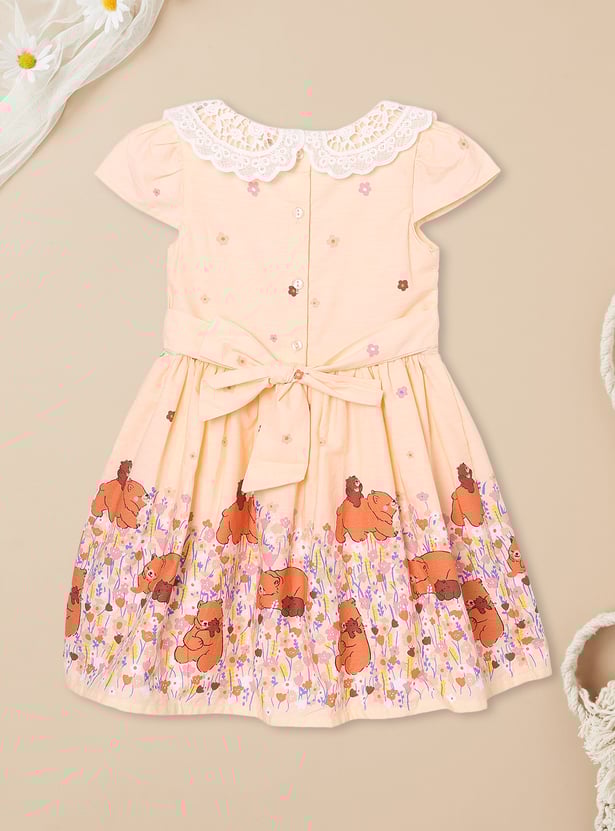 Girls Printed Dress