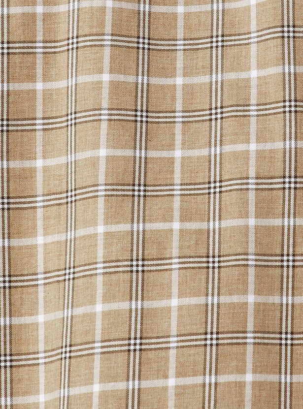 Men Checked Regular Fit Shirt