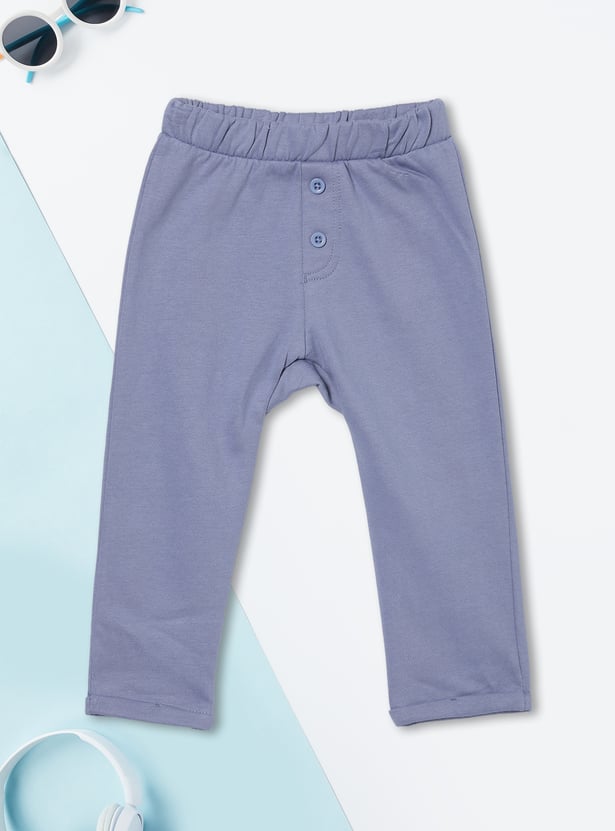 Boys Striped Trousers Set