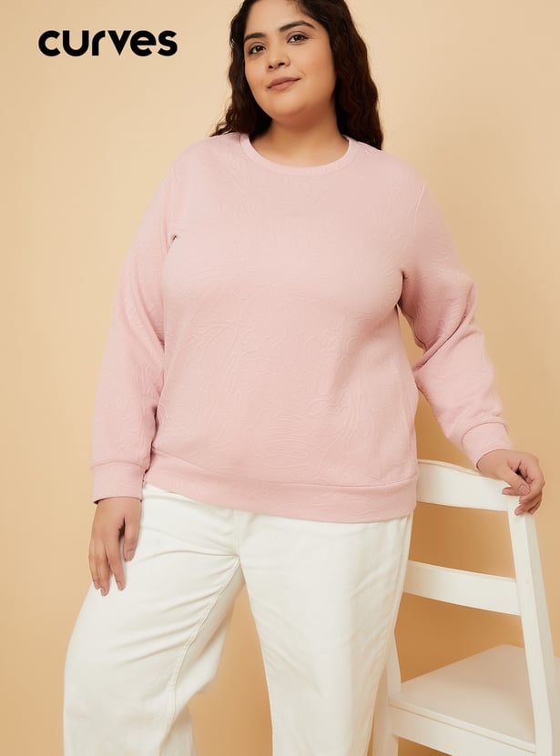 ALAYA F x URB_N Women Patterned Sweatshirt