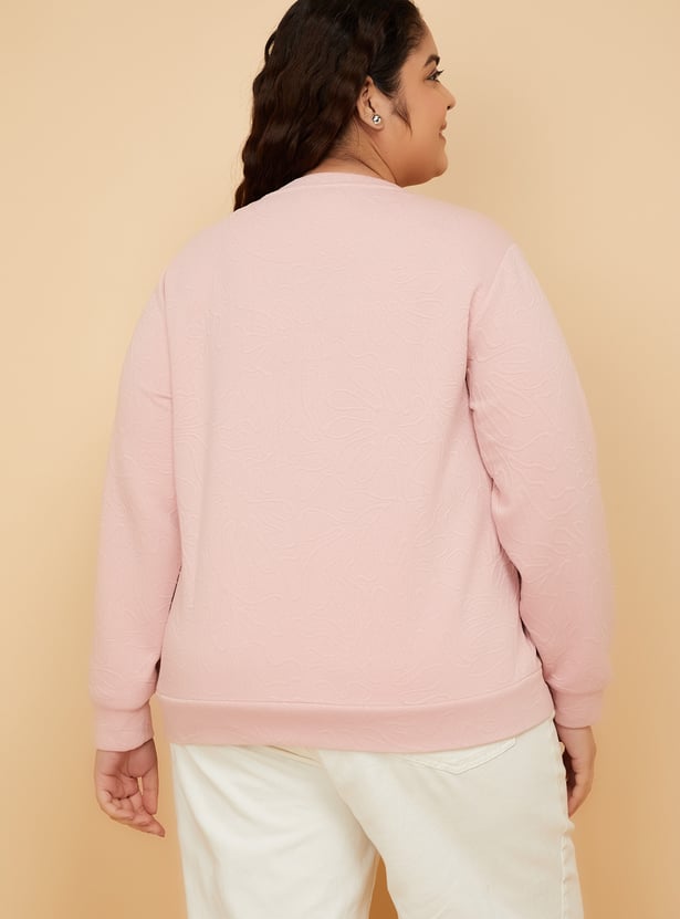 ALAYA F x URB_N Women Patterned Sweatshirt