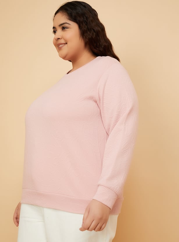 ALAYA F x URB_N Women Patterned Sweatshirt