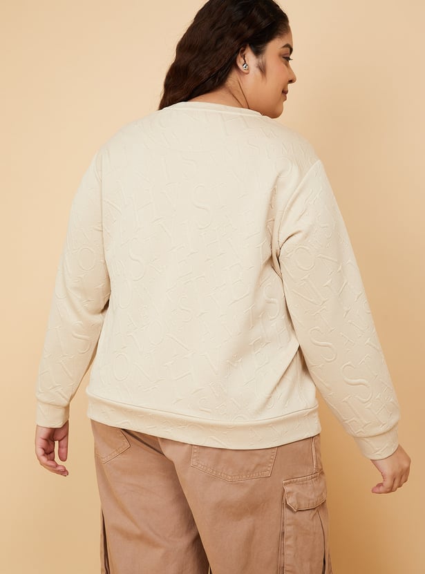 ALAYA F x URB_N Women Patterned Sweatshirt