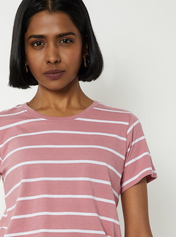 Women Striped T-shirt