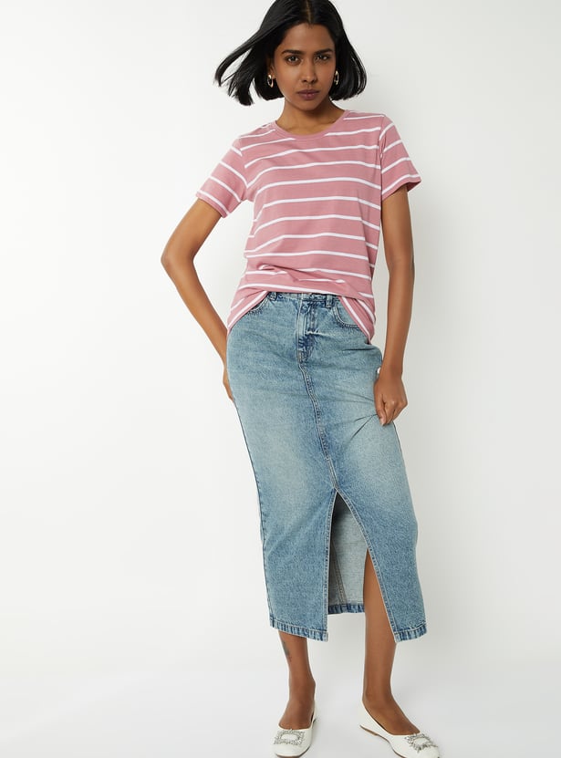 Women Striped T-shirt