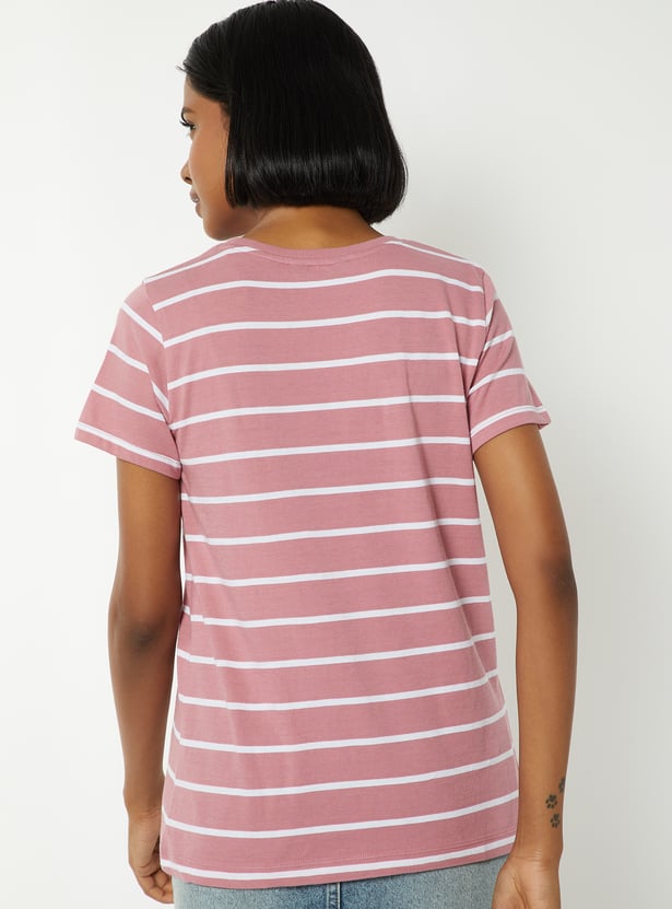 Women Striped T-shirt
