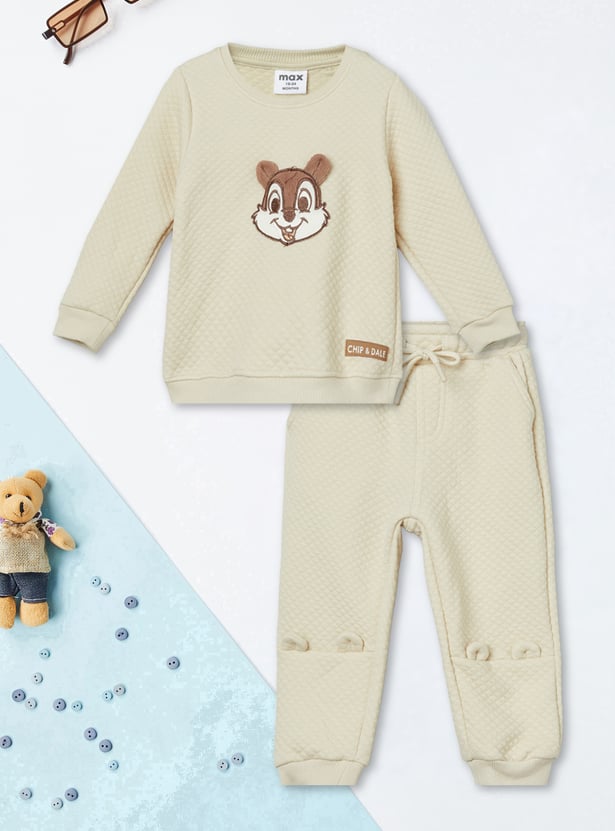 Boys Chip & Dale Quilted Joggers Set