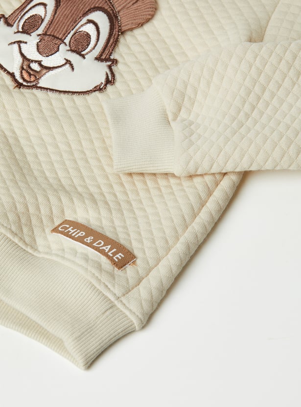 Boys Chip & Dale Quilted Joggers Set