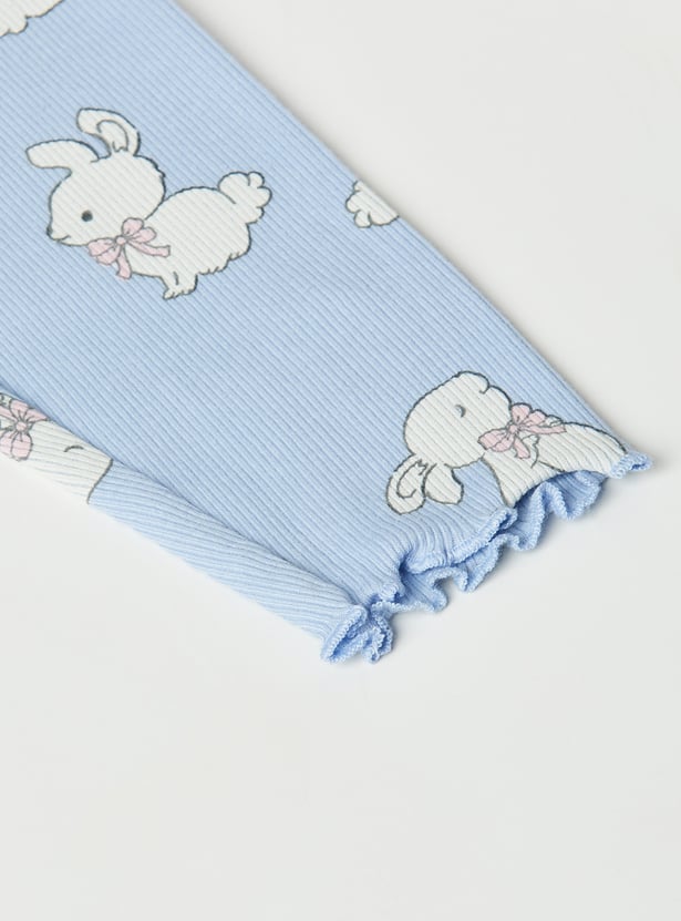 Girls Assorted Leggings - Pack of 2