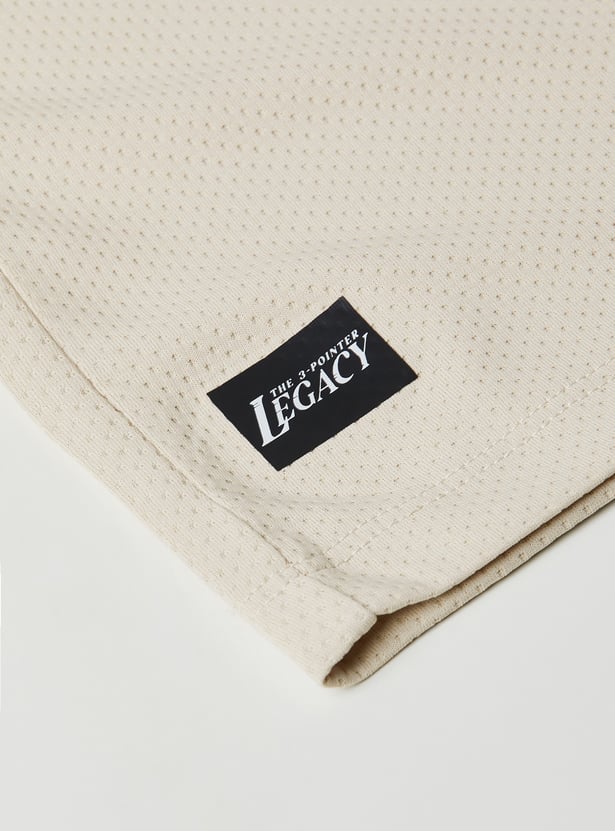 Boys Textured T-shirt