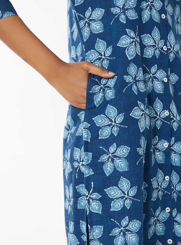 Women Printed Straight Kurta Set