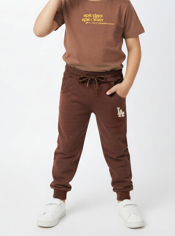 Boys Solid Joggers