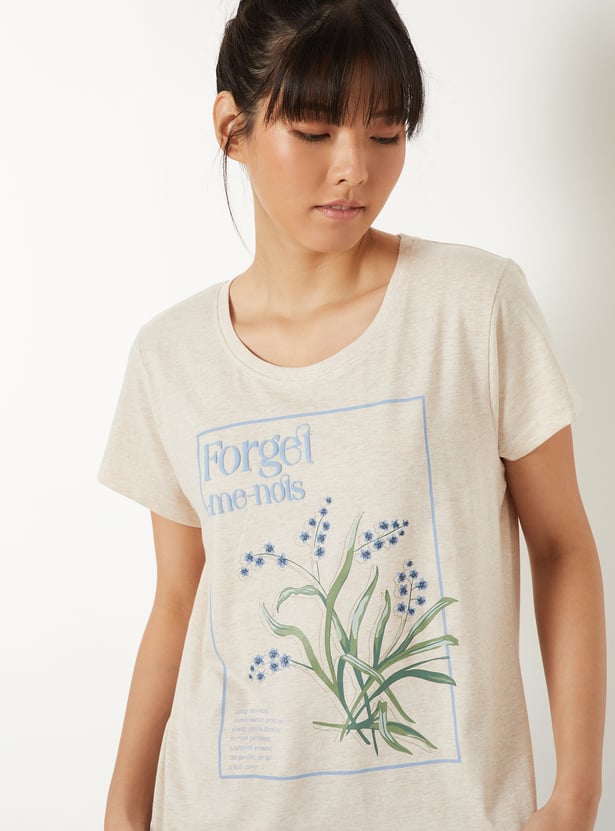 Women Printed PJ Set