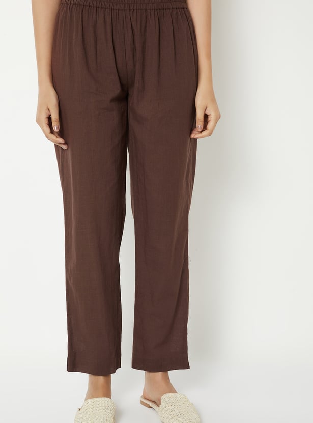 Women Yoke Embroidered Co-ords Set