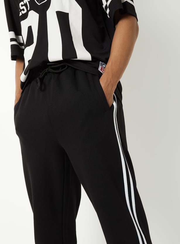 Men Side Stripes Track Pants