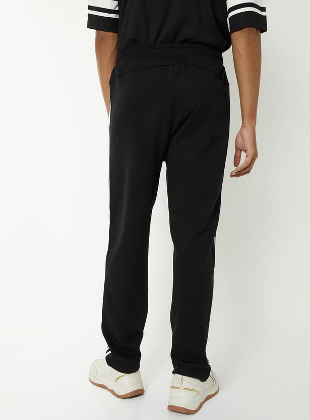Men Side Stripes Track Pants