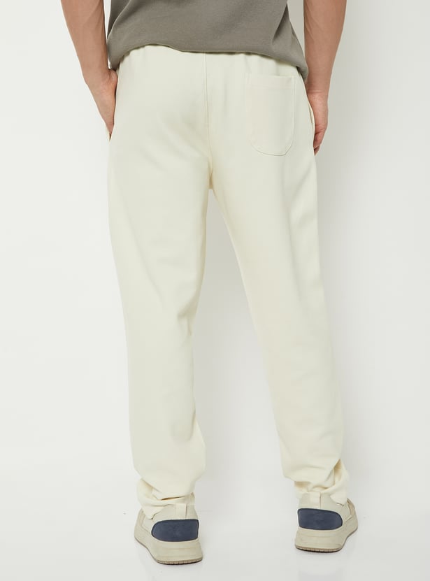 Men Solid Athleisure Track Pants
