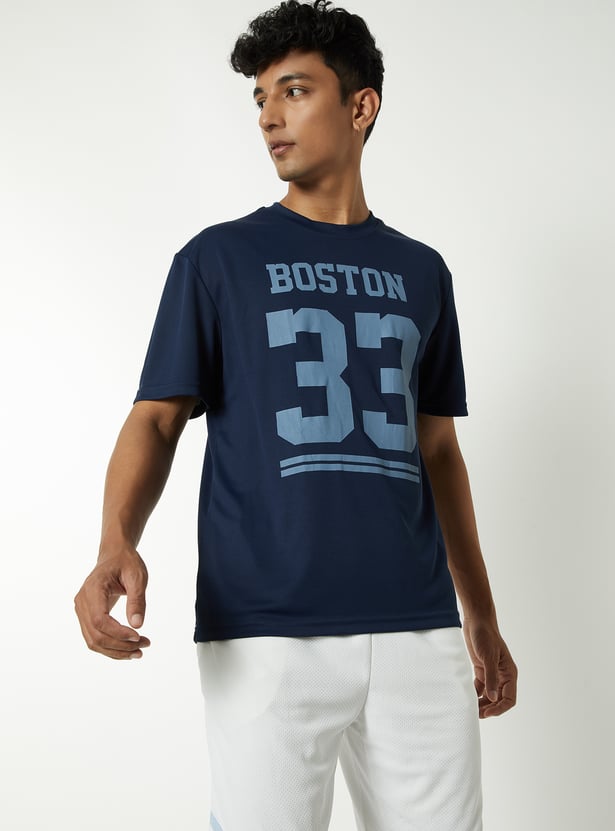 Men Printed Sports T-shirt