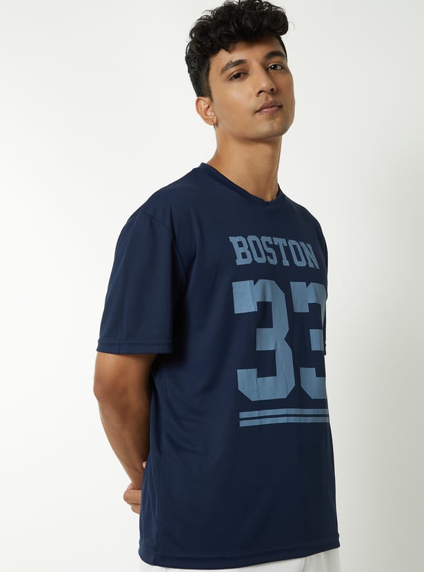 Men Printed Sports T-shirt