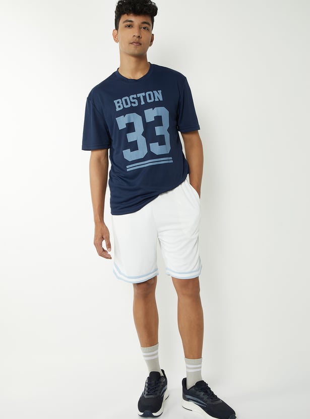 Men Printed Sports T-shirt