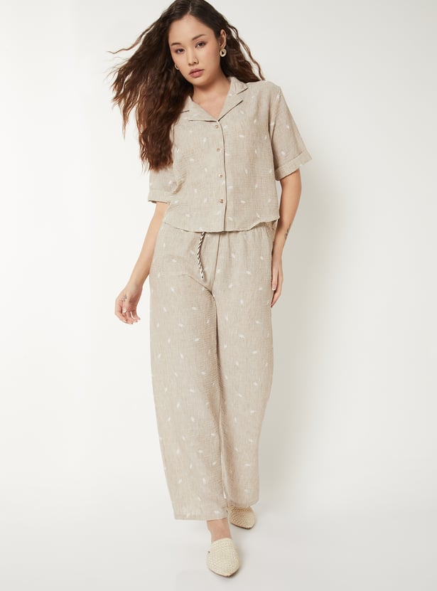 Women Embroidered Shirt