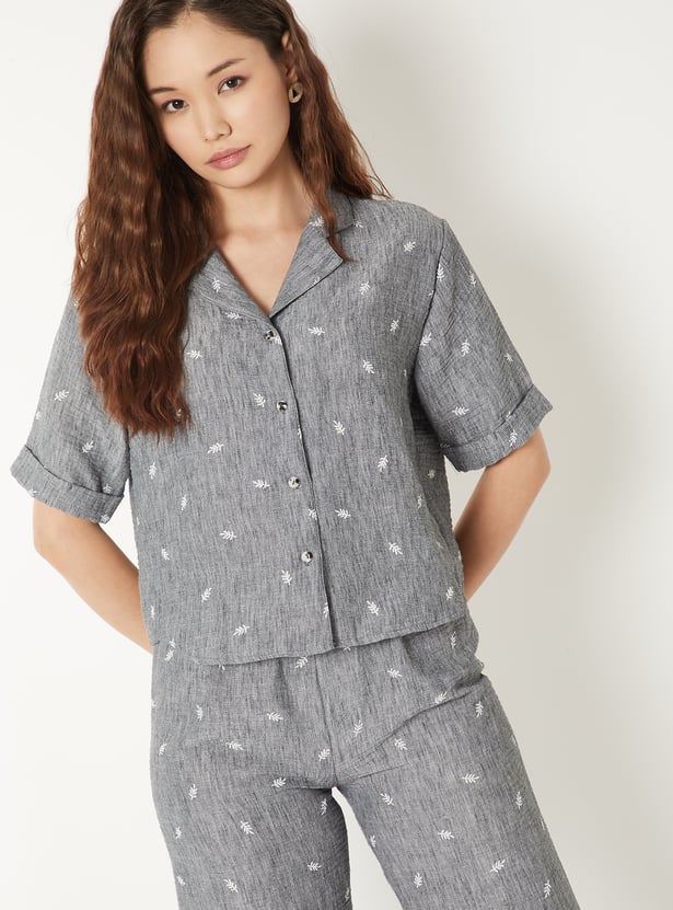 Women Embroidered Shirt