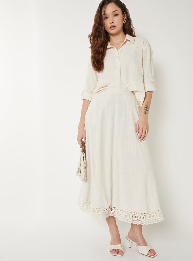 Women Embroidered Shirt