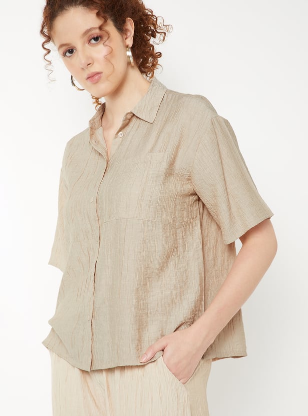 Women Textured Shirt