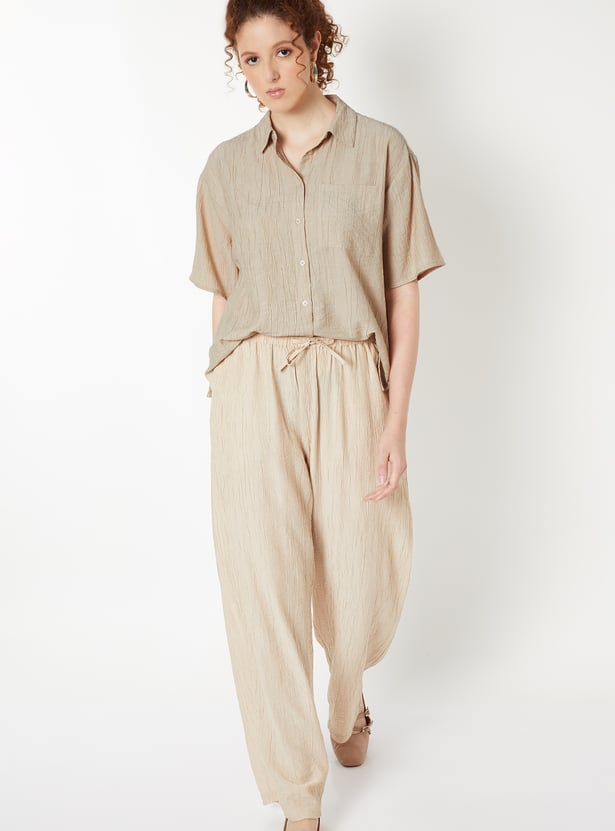 Women Textured Shirt