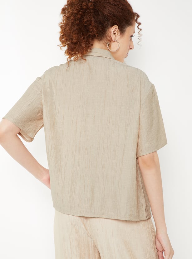 Women Textured Shirt