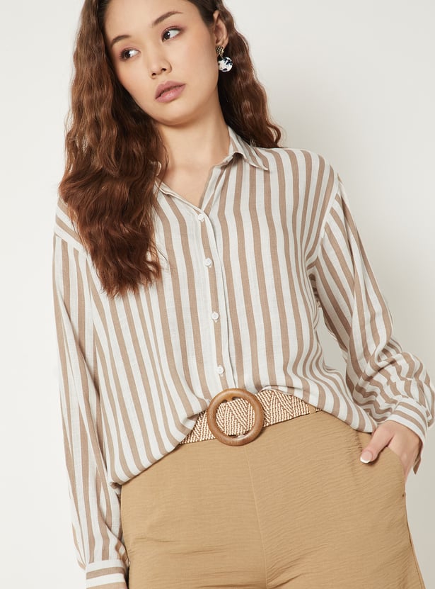 Women Striped Shirt