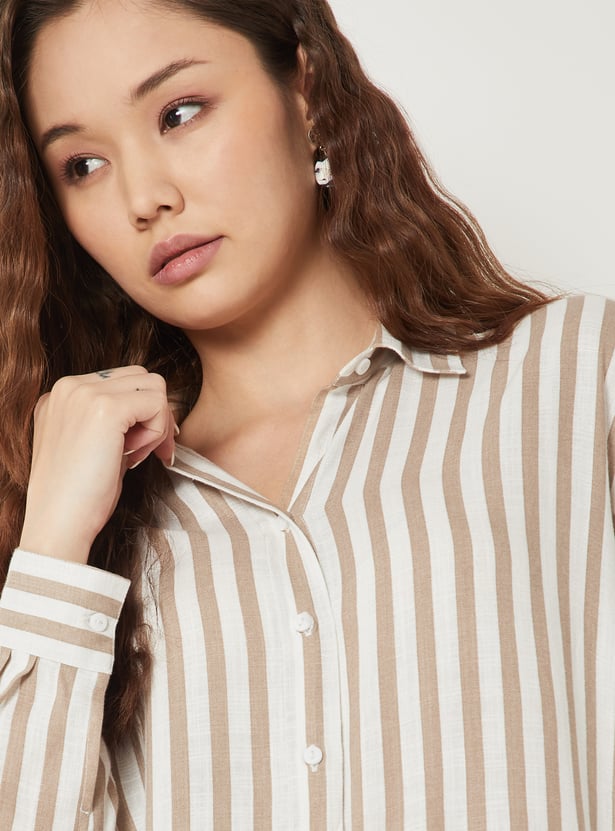 Women Striped Shirt