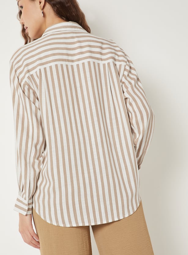 Women Striped Shirt
