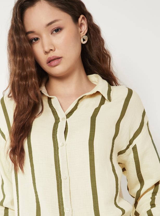 Women Striped Shirt
