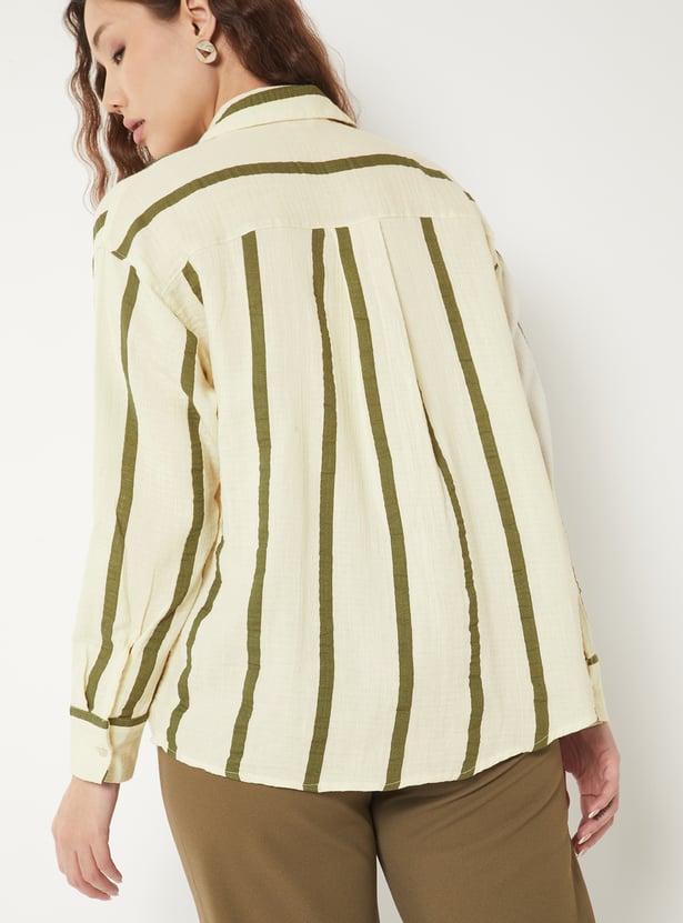 Women Striped Shirt