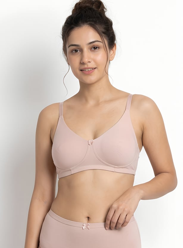 Women Solid Soft Cup Padded Bra