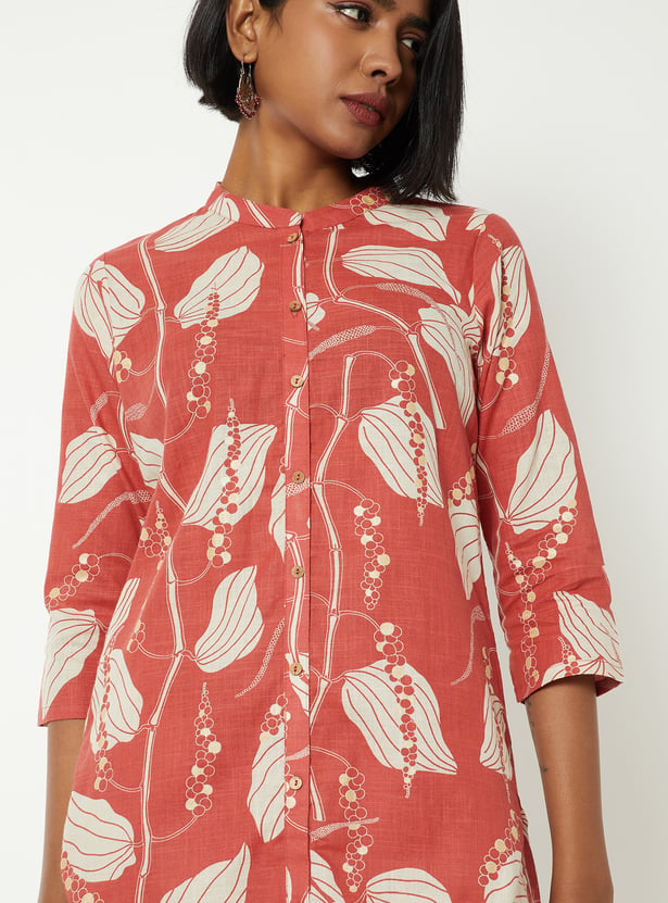 Women Printed Straight Kurta Set