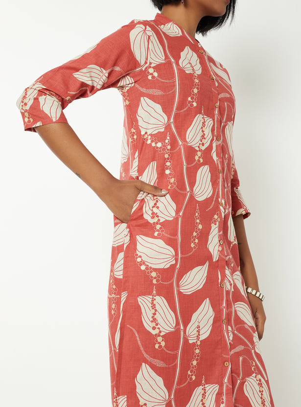 Women Printed Straight Kurta Set