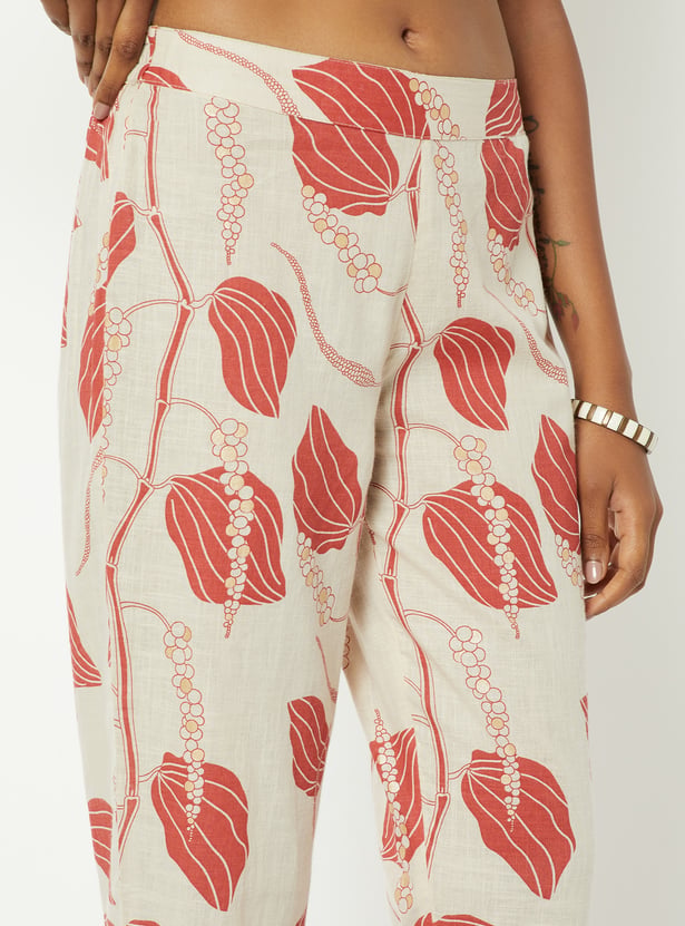 Women Printed Straight Kurta Set
