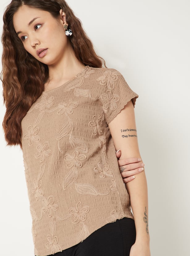 Women Floral Patterned Top