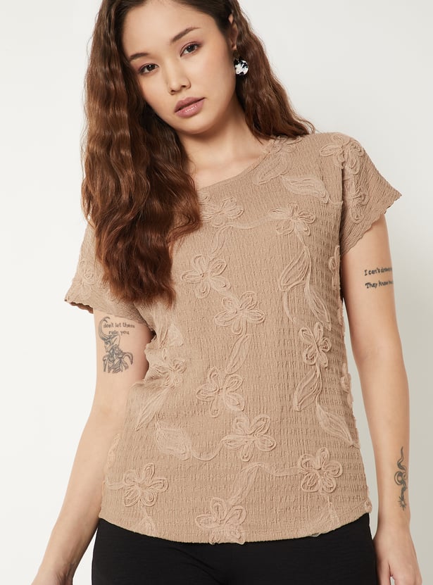 Women Floral Patterned Top