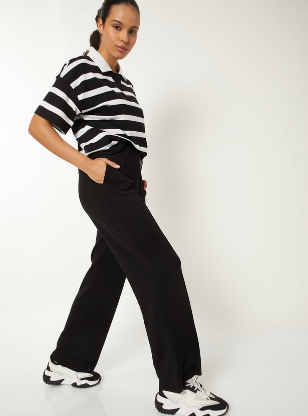 Women Wide Sports Track Pants