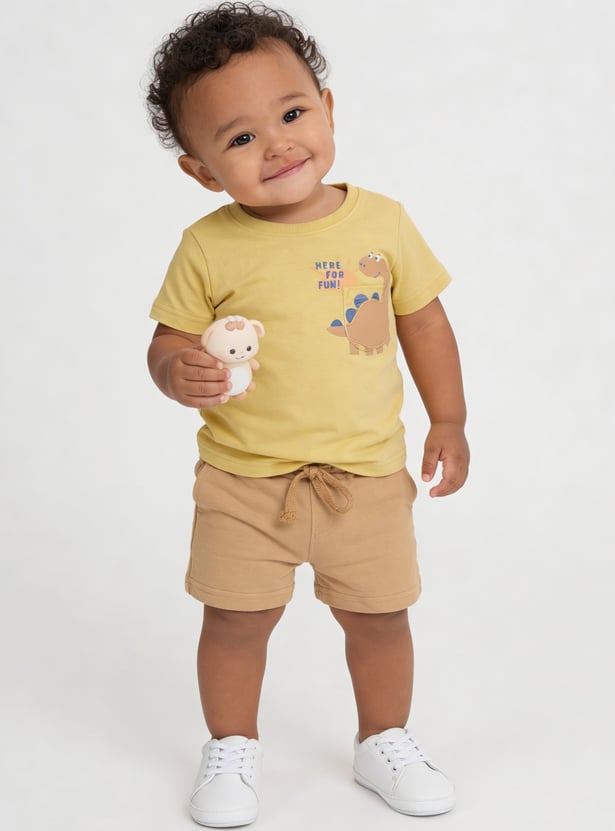 Boys Printed T-shirt - Pack of 2